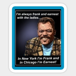 Frank and Earnest! Sticker